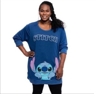 Disney lilo and stitch graphic knit sweater 3x nwt
